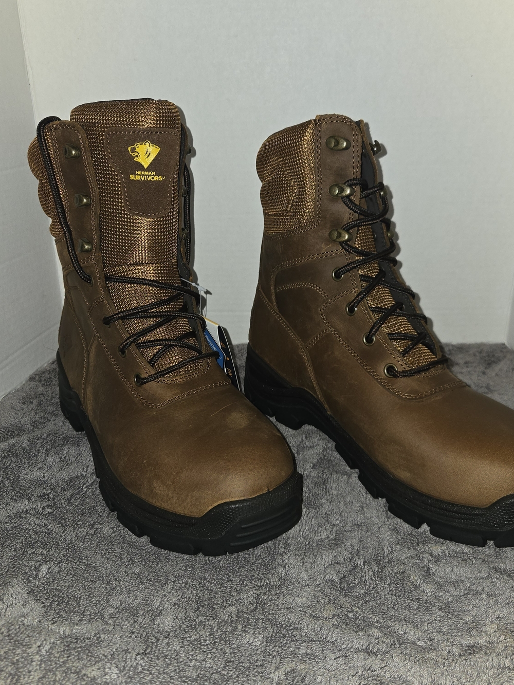 Herman Survivors Jason III Steel Toe Mens Wide WORK Boots